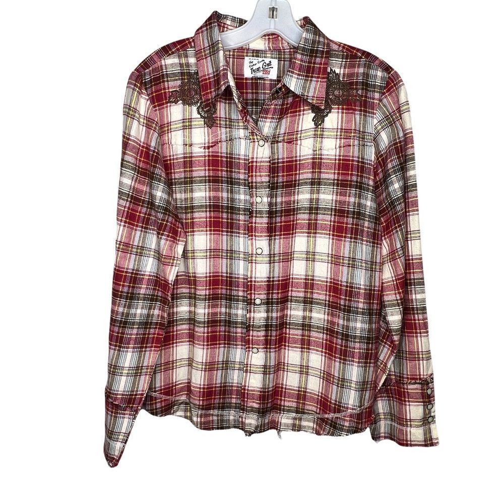 True Grit Embroidered Western Shirt